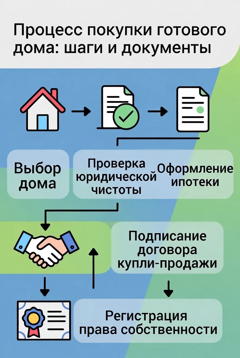 купить готовый дом